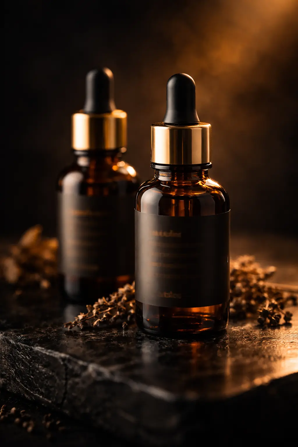 Photo of Herbolistique products: GEMMO HYPOTHY and GEMMO HYPERTHY.