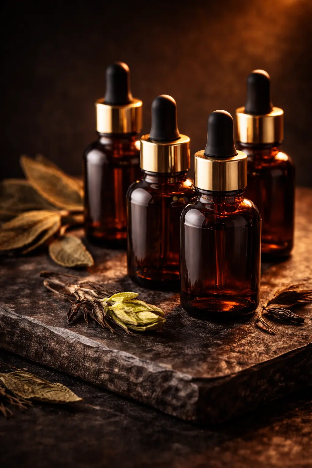 Photo of Herbolistique gemmotherapy dropper bottles